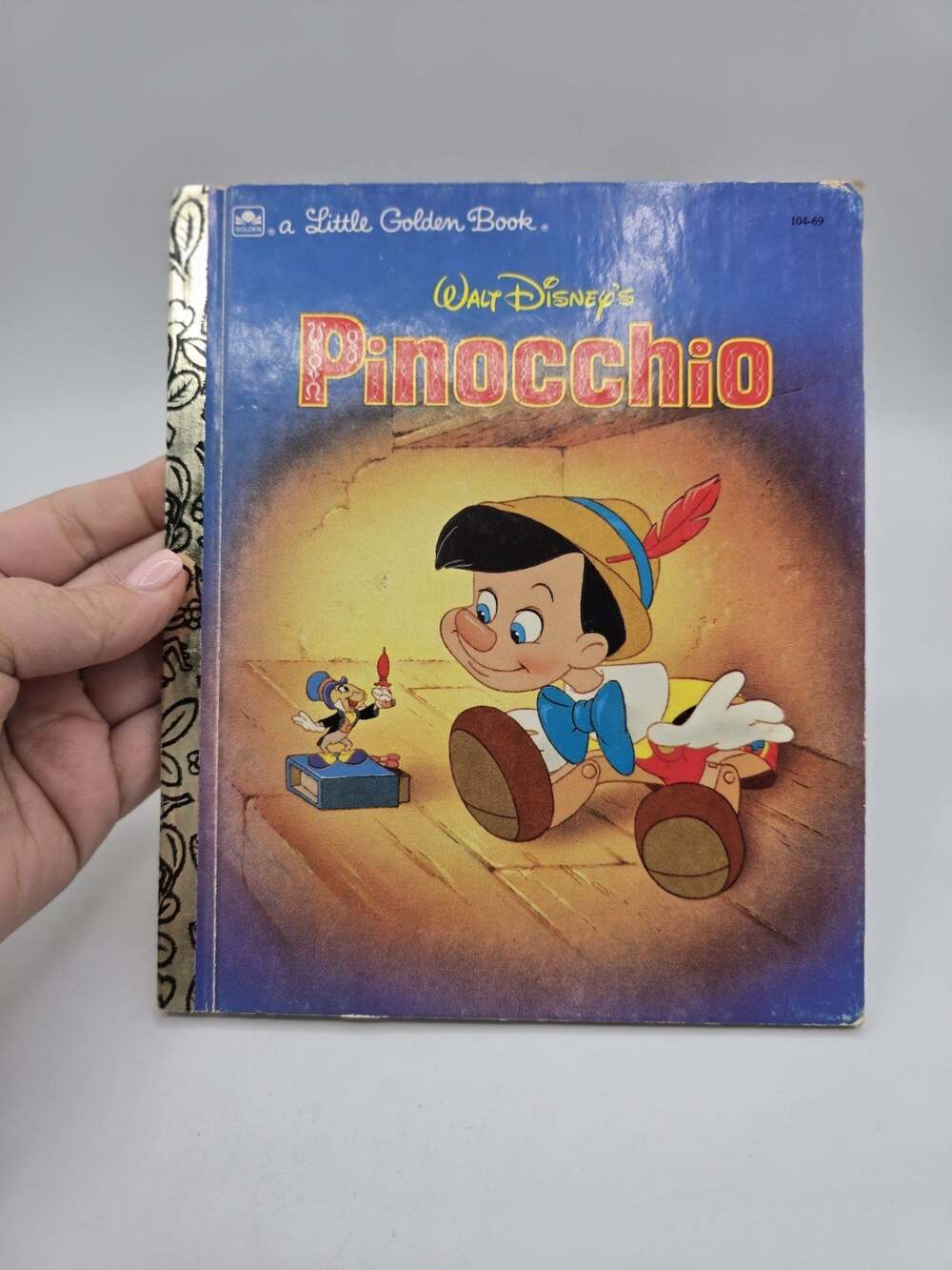 1992 Walt Disney's Pinocchio by Eugene Bradley Coco A Little Golden Book
